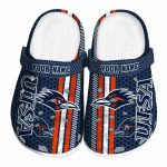 customized utsa roadrunners contrasting stripes clog best selling