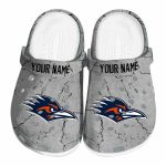 customized utsa roadrunners cracked texture clog best selling