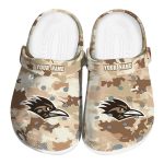 customized utsa roadrunners desert camo clog best selling