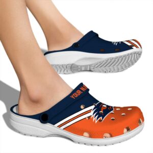 customized utsa roadrunners striped accents clog fashion forward