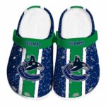 Customized Vancouver Canucks Vertical Stripes Clog 1 customized vancouver canucks vertical stripes clog best selling