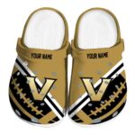 customized vanderbilt commodores football motif clog best selling