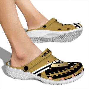 customized vanderbilt commodores football motif clog fashion forward