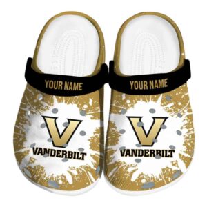 customized vanderbilt commodores splash art clog best selling