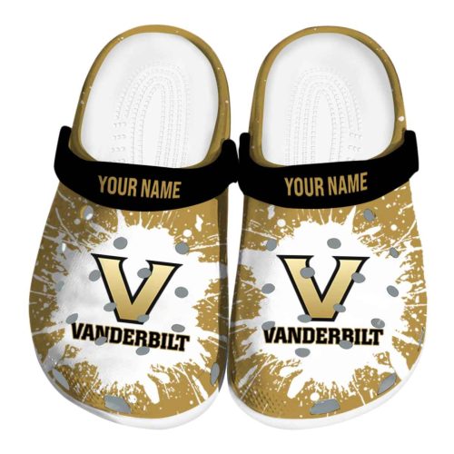 customized vanderbilt commodores splash art clog best selling