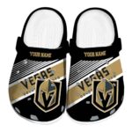 customized vegas golden knights vibrant dual tone clog best selling