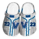 customized villanova wildcats pinstripe pattern clog best selling