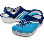 customized villanova wildcats striped accents clog best selling