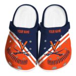 customized virginia cavaliers baseball motif clog best selling