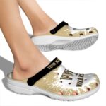 customized wake forest demon deacons splash art clog best selling