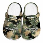 customized washington capitals camouflage craze clog best selling