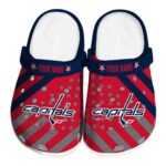 customized washington capitals star spangled graphic clog best selling