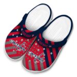 customized washington capitals star spangled graphic clog best selling