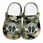 customized washington wizards camouflage craze clog best selling