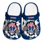customized washington wizards gripping hand clog best selling
