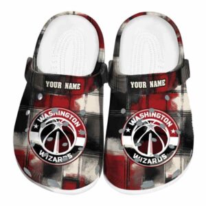 customized washington wizards plaid fusion clog best selling