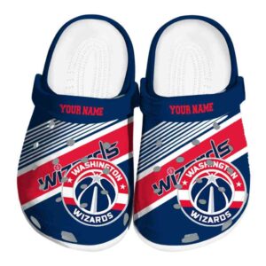 customized washington wizards vibrant dual tone clog best selling