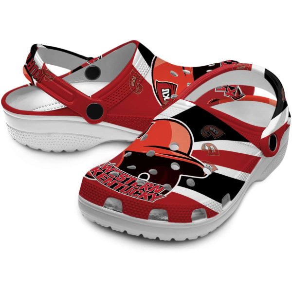 customized western kentucky hilltoppers baseball helmet clog high quality
