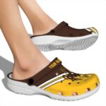 customized wyoming cowboys striped accents clog best selling