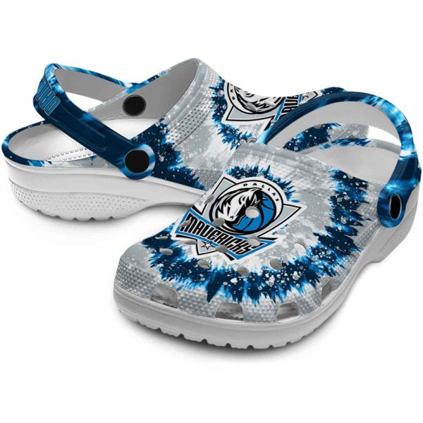dallas mavericks radiant burst effect clog high quality