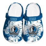 dallas mavericks splatter graphics clog best selling