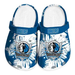 dallas mavericks splatter graphics clog best selling