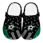 dallas stars stellar stripes theme clog best selling