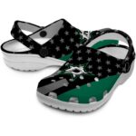 dallas stars stellar stripes theme clog best selling