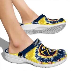 denver nuggets radiant burst effect clog fashion forward