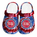 detroit pistons radiant burst effect clog best selling