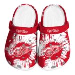 detroit red wings splatter graphics clog best selling