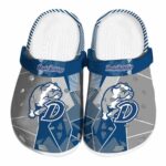 drake bulldogs geometric background clog best selling