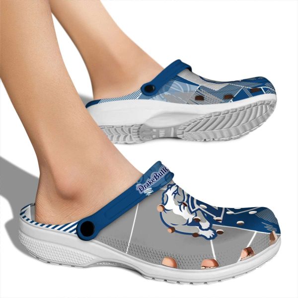 drake bulldogs geometric background clog fashion forward