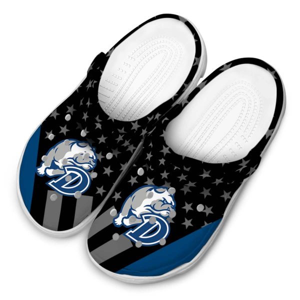 drake bulldogs stellar stripes theme clog latest model