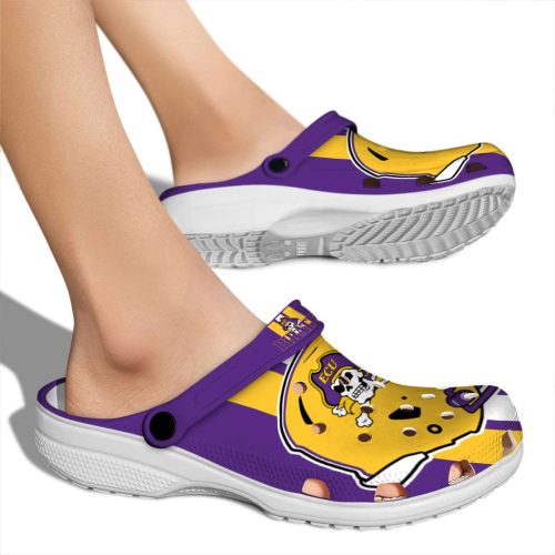 east carolina pirates helmet stripes clog fashion forward