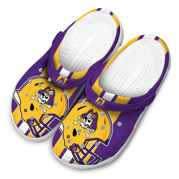 east carolina pirates helmet stripes clog latest model
