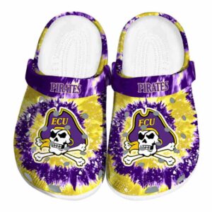 east carolina pirates radiant burst effect clog best selling