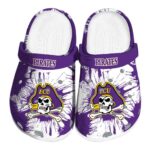east carolina pirates splatter graphics clog best selling