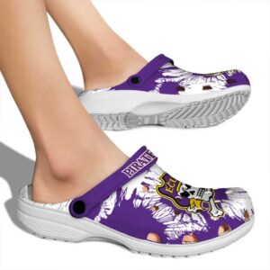 east carolina pirates splatter graphics clog fashion forward