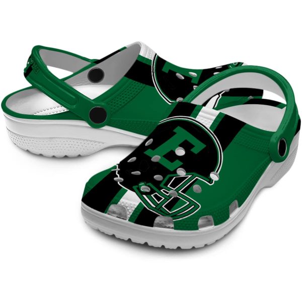 eastern michigan eagles helmet stripes clog high quality