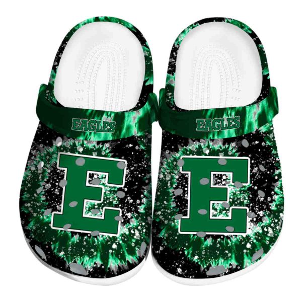 eastern michigan eagles radiant burst effect clog best selling