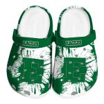 eastern michigan eagles splatter graphics clog best selling