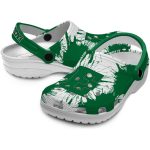 eastern michigan eagles splatter graphics clog best selling