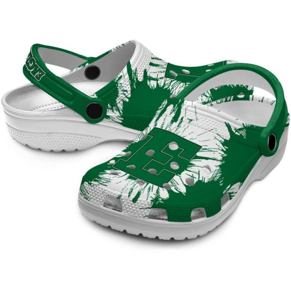 eastern michigan eagles splatter graphics clog high quality
