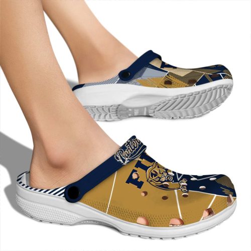 fiu panthers geometric background clog fashion forward