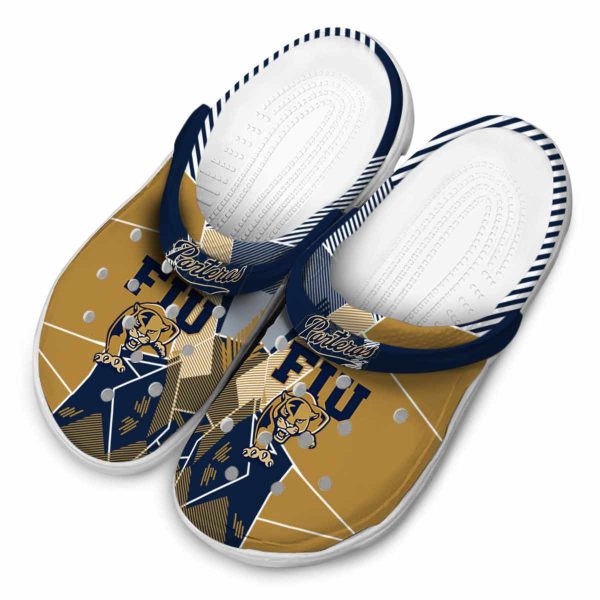fiu panthers geometric background clog latest model