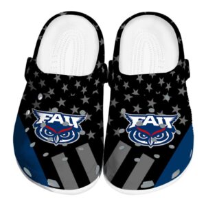 florida atlantic owls stellar stripes theme clog best selling