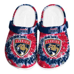 florida panthers radiant burst effect clog best selling