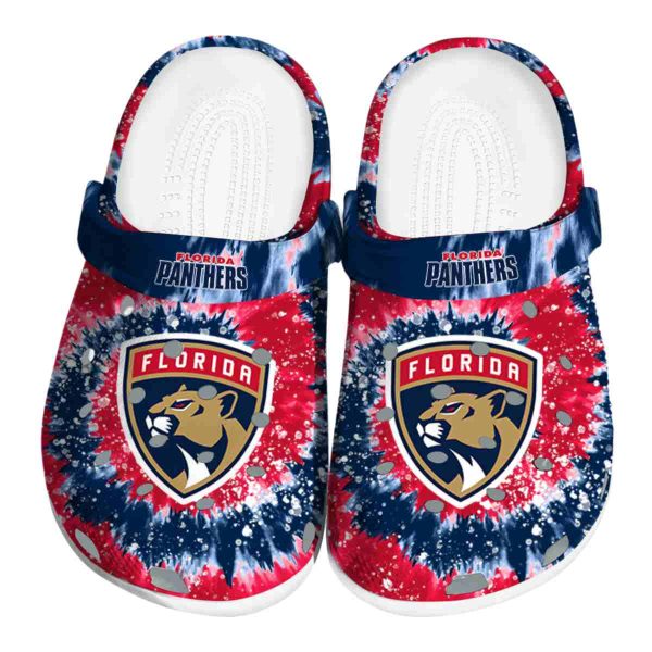 florida panthers radiant burst effect clog best selling