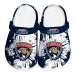 florida panthers splatter graphics clog best selling
